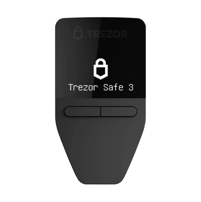 Trezor Safe 3 - digiwallets