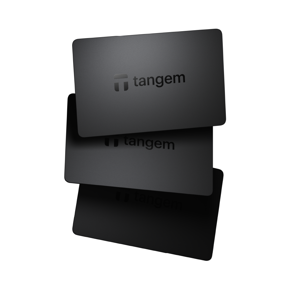 Tangem Wallet (3 Card set) - digiwallets