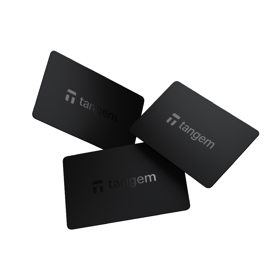 Tangem Wallet (3 Card set) - digiwallets