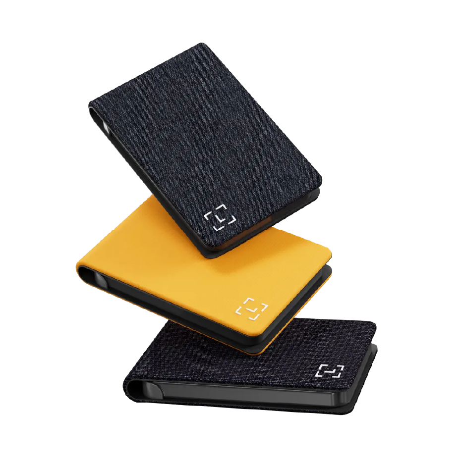 Ledger Nano Gen5 Magnetic Shell Folio (Business Charcoal) - digiwallets