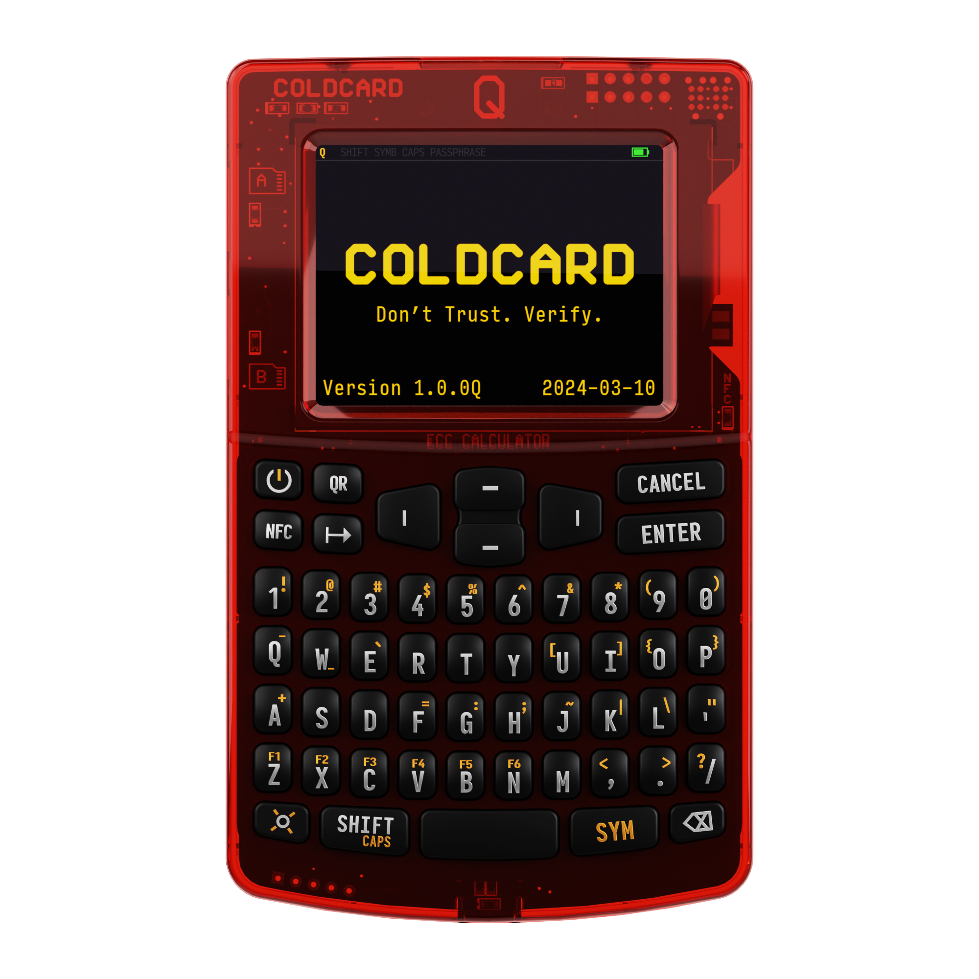 Coldcard Q_Red - digiwallets
