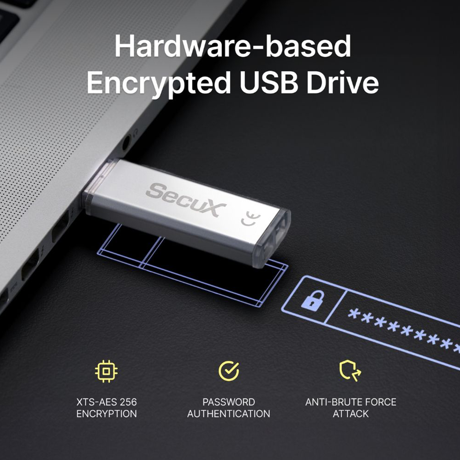 SecuX Forte USB Drive - digiwallets