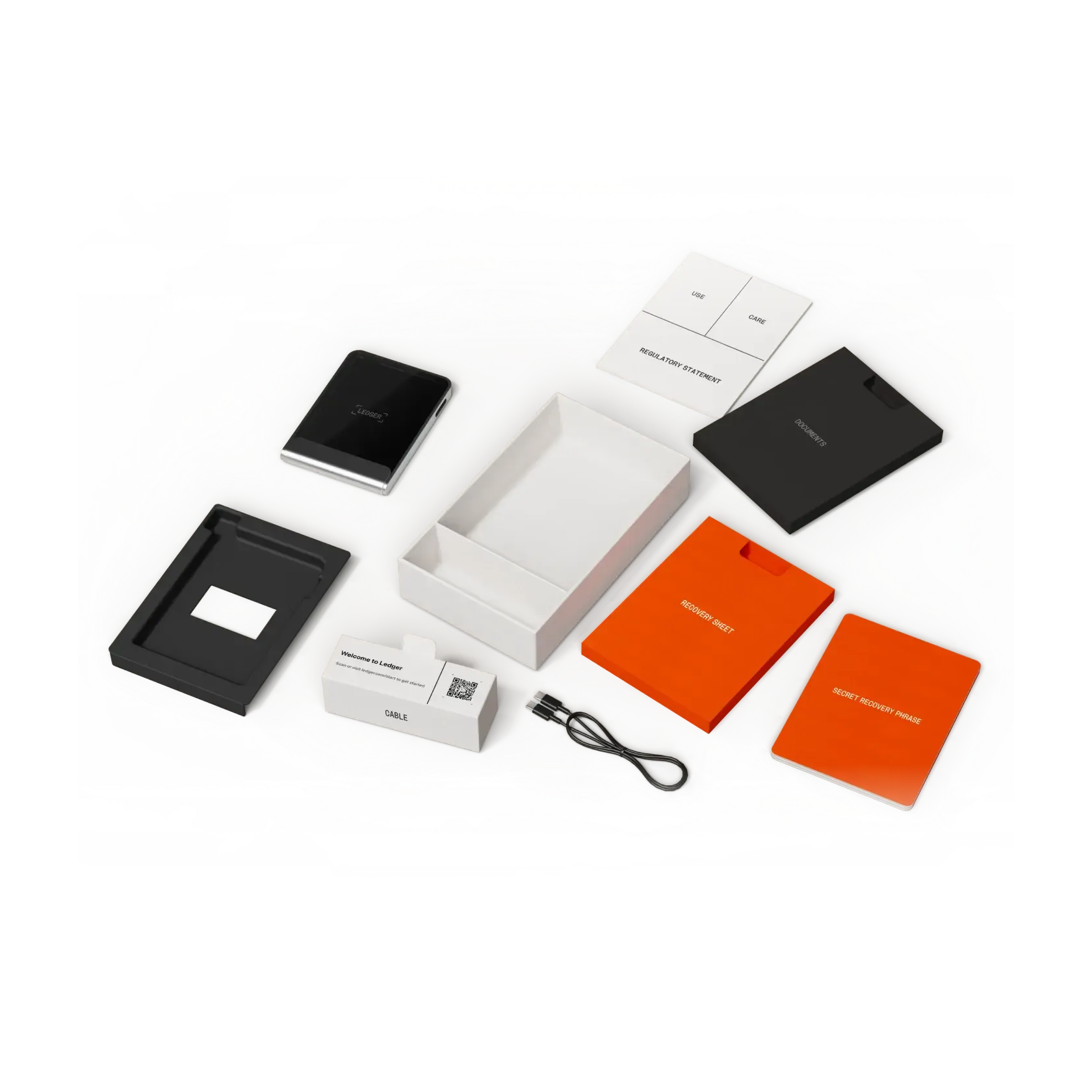 Ledger Flex - with $70 of Bitcoin - digiwallets