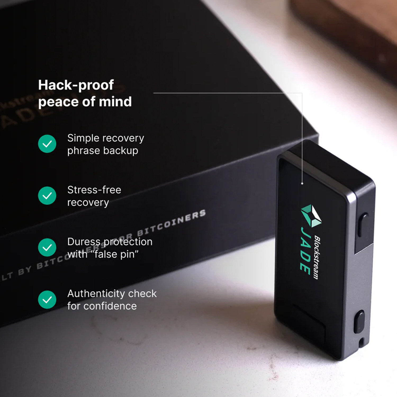 Blockstream Jade Plus hardware wallet - digiwallets
